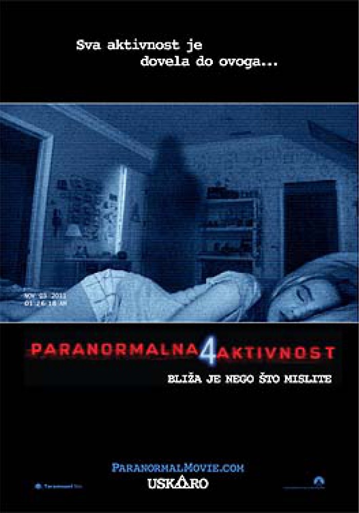 Paranormalna aktivnost 4
